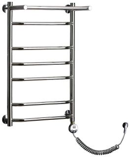 Электрический полотенцесушитель Тругор Браво 3 П с полкой 80x40см хром Браво3/элТЭН8040П